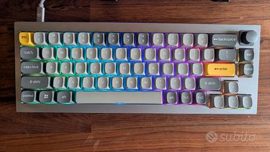 Keychron Q2 QMK Silver Gray - Tastiera Meccanica