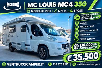 Mclouis MC4 35G 6,75G GARAGE LETTO BASCUALANTE FIN