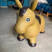 Cavallino gonfiabile per bimbi