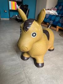 Cavallino gonfiabile per bimbi