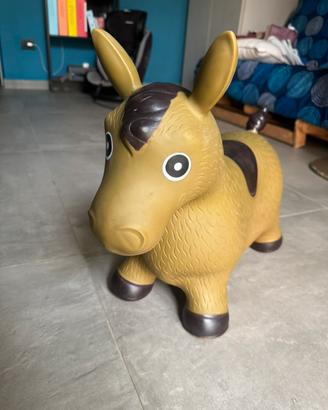 Cavallino gonfiabile per bimbi