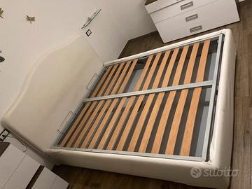 Letto matrimoniale contenitore