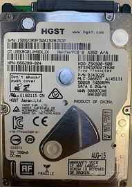 Hard disk hgst 2,5" 500gb sata3