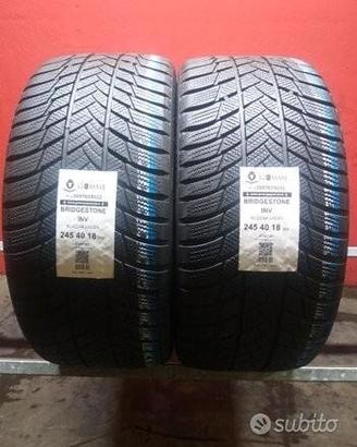 2 gomme 245 40 18 bridgestone inv a3765