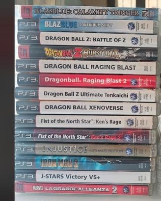 collezione giochi picchiaduro ps3 parte 1