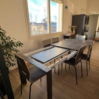 Tavolo allungabile con 6 sedie