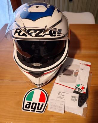 casco moto integrale Agv k-3 sv comicTaglia S