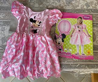 Costume Minnie 5/6 anni, zainetto unicorno e borsa