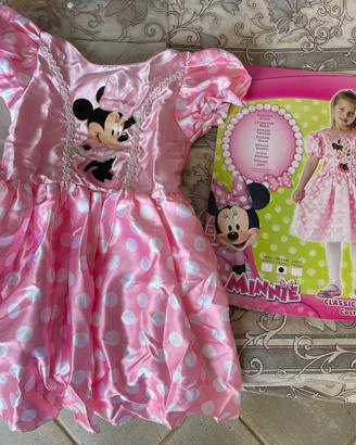 Costume Minnie 5/6 anni, zainetto unicorno e borsa