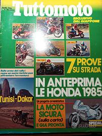 Rivista TUTTOMOTO numero 4 del 1984