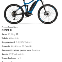 Ebike Haibike Sduro Fullseven LT