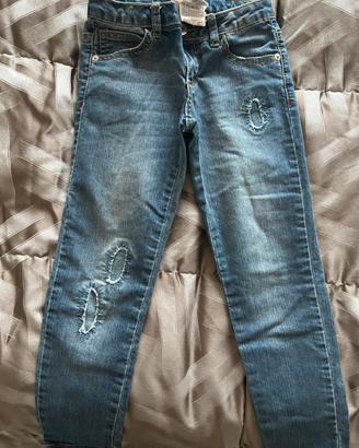 Jeans Brums bambina taglia 7 anni
