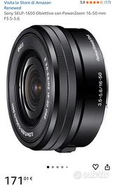 Obiettivi mirrorless Sony attacco E-Mount