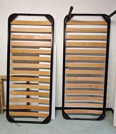 Rete a Doghe Singole 190x80 con Gambe Smontabili