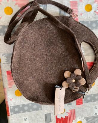 Borsetta feltro nuova Federica Erre