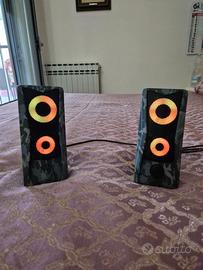 Casse Gaming RGB Trust USB Speaker PC Camouflage L