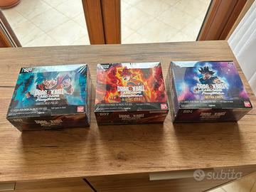 Dragon ball FB 01 02 04 sealed