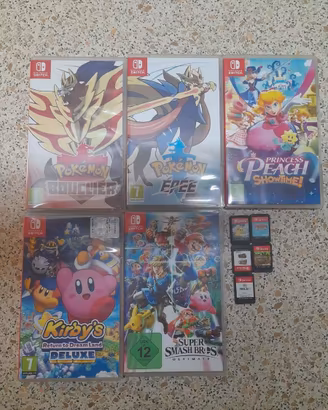 Lotto Giochi Nintendo Switch