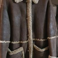 Giacca 3/4 vero montone, marca Stefanel