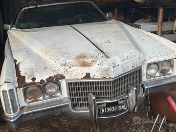 Cadillac eldorado targata 1972