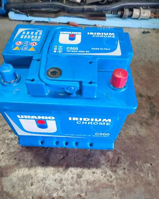 batteria uranio  50 ah  500 A