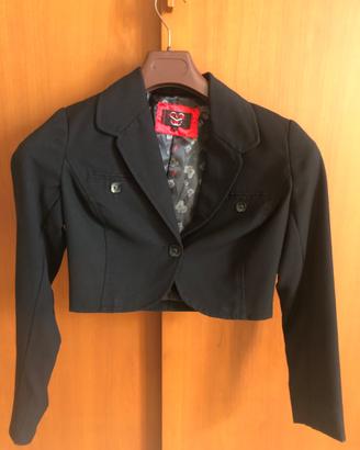 Giacca corta nera elegante