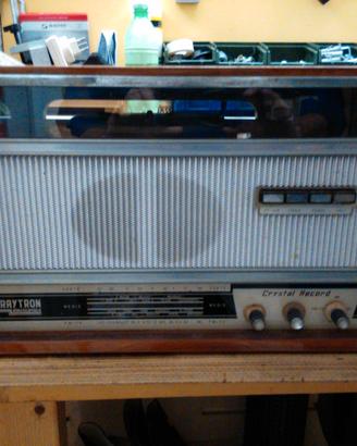 Raro Radiogiradischi RAYTRON "Crystal Record"