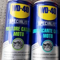 WD40 PER LA MANUTENZIONE DELLA CATENA MOTO