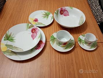 Servizio di piatti porcellana
