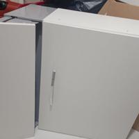 Cappa con pensile bianco