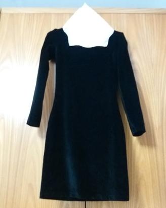 Mini Abito (Tubino) in velluto Nero