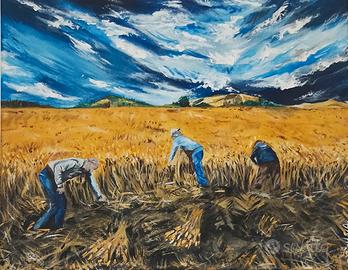 quadro su tela siciliano 