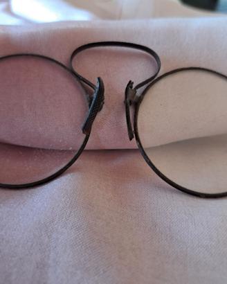 Occhiali Antichi Pince-Nez Stringinaso Fine '800 /