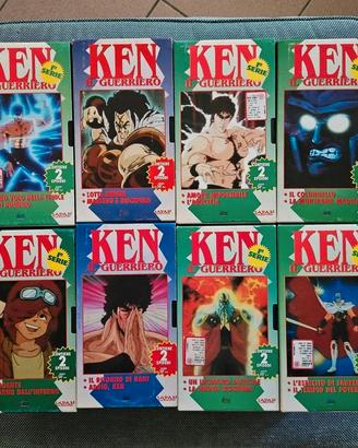 Ken il Guerriero lotto VHS Hobby & Work 1-61