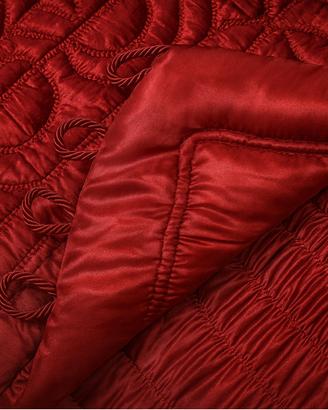Trapunta coperta matrimoniale vintage