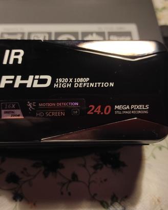 Videocamera digitale 24 mp ir visione notturna