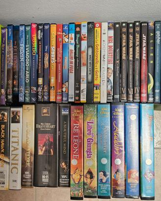 Lotto 53 film originali – DVD + VHS vari
