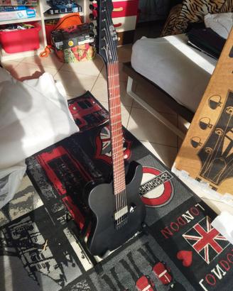 Chitarra Elettrica ESP LTD TE-201 black satin