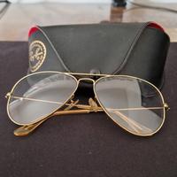 Ray-Ban Aviator Classic - Montatura Oro + Custodia