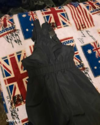 salopette sci taglia 6/8 anni