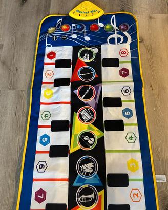 tappeto pianola giocattolo 