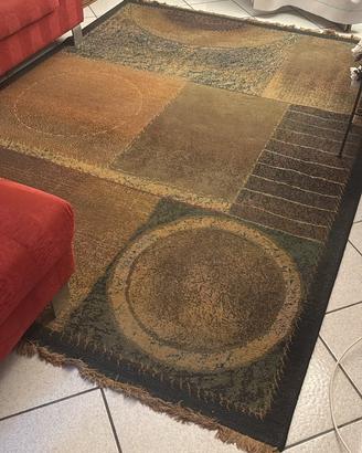Tappeto stile bauhaus geometrico grande 200x285 cm