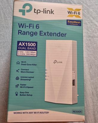 Espansore di segnale wifi tp link Wi-Fi 6