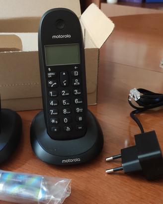 MOTOROLA Telefono wireless DECT C1002LB Duo