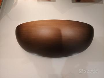 Applique da parete effetto bronzo spazzolato