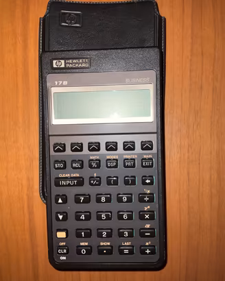 Business calculator hp 17 B