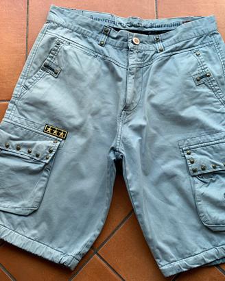 Bermuda uomo cotone 52 “AFF” borchie ed limitata