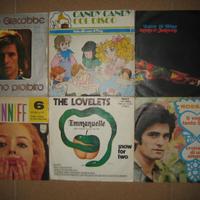 Dischi 45 giri LOTTO 10 VINILI ANNI 60 70 80