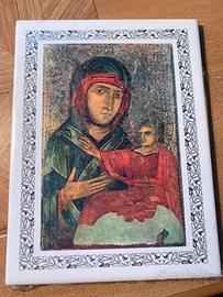 mattonella Madonna con bambino