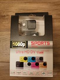 Action camera HD 1080p subacquea 30m.